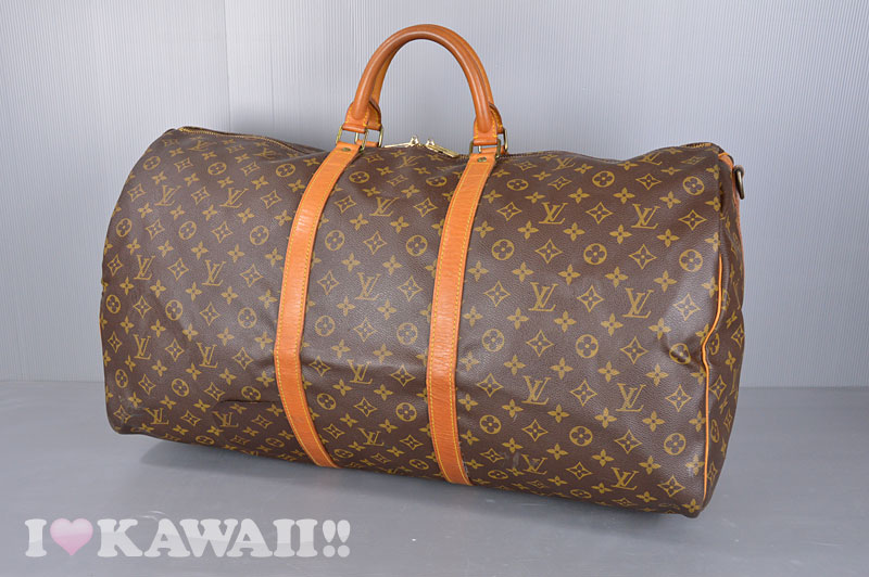 Auth Louis Vuitton Monogram Keepall 60 Bandouliere Malletier Travel Bag M41412 | eBay